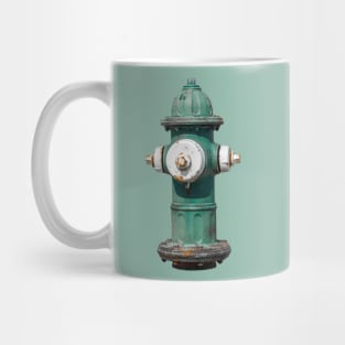 Mean Green Fire fighting Machine Mug